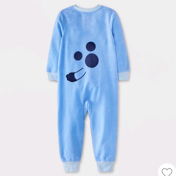 Bluey Blanket Sleeper with Cap, footless pajamas, size 12 months - Picture 10 of 15